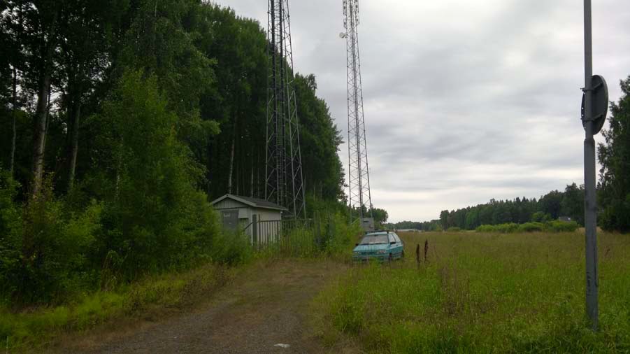 Sleeping place in Karlstad, radiowaves Sleeping place in Karlstad, radiowaves