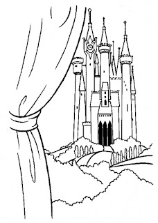 princess castle coloring pages