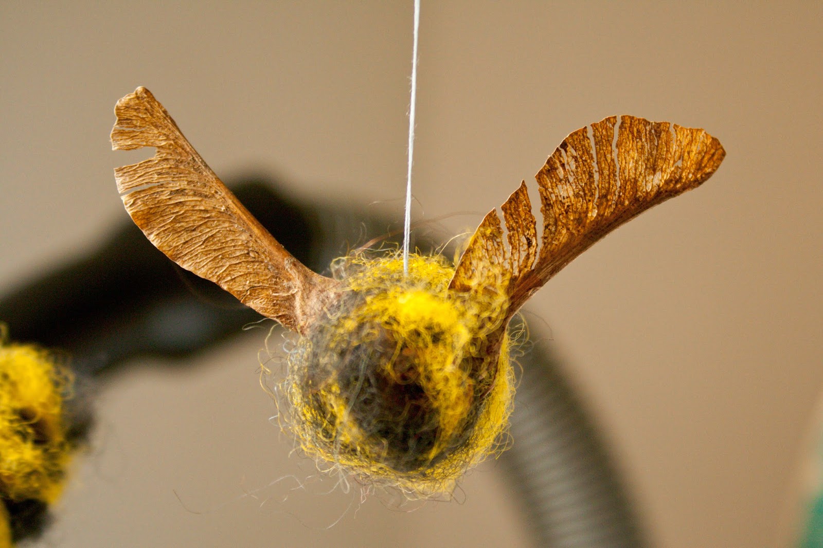 baby bees house Create a waldorf wool bee
