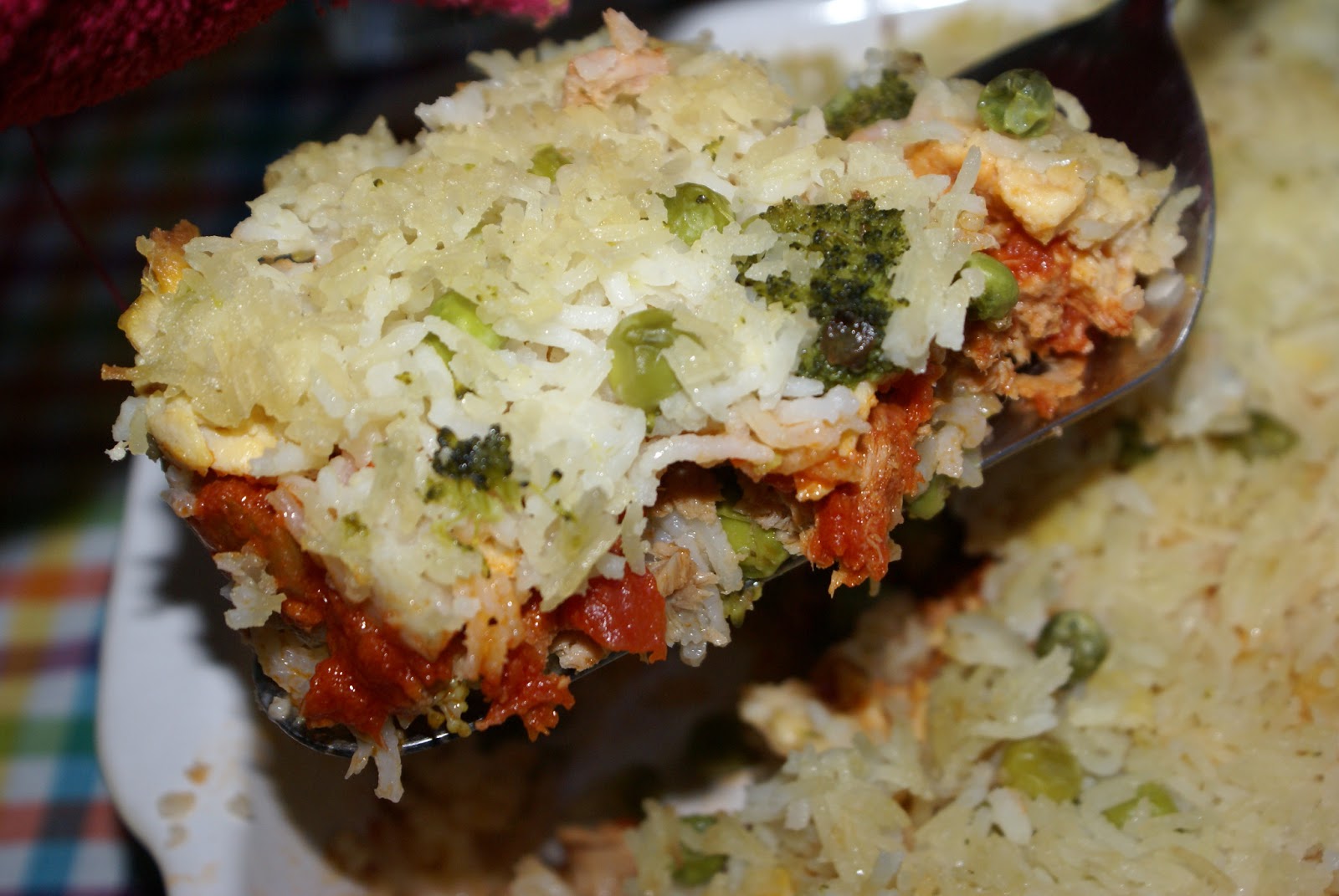 Cotton Candy Tuna Fish Vegetables Rice