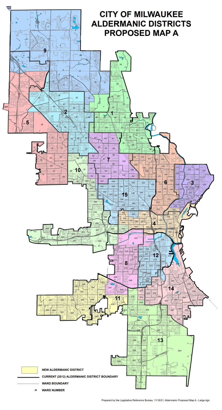 Milwaukee Aldermanic District Map Hispanic News Network U.s.a.: Milwaukee Common Council Judiciary &  Legislation Committee Unanimously Voted For Map A, Which Failed To Create  Third Hispanic Majority Aldermanic District