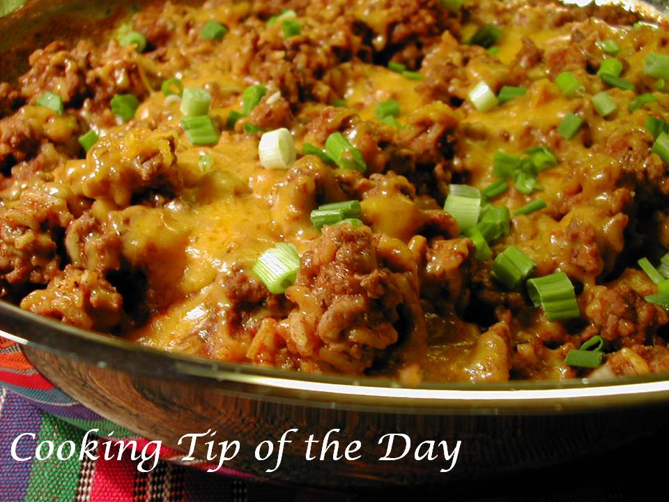 Cooking Tip of the Day Beef Enchilada Skillet
