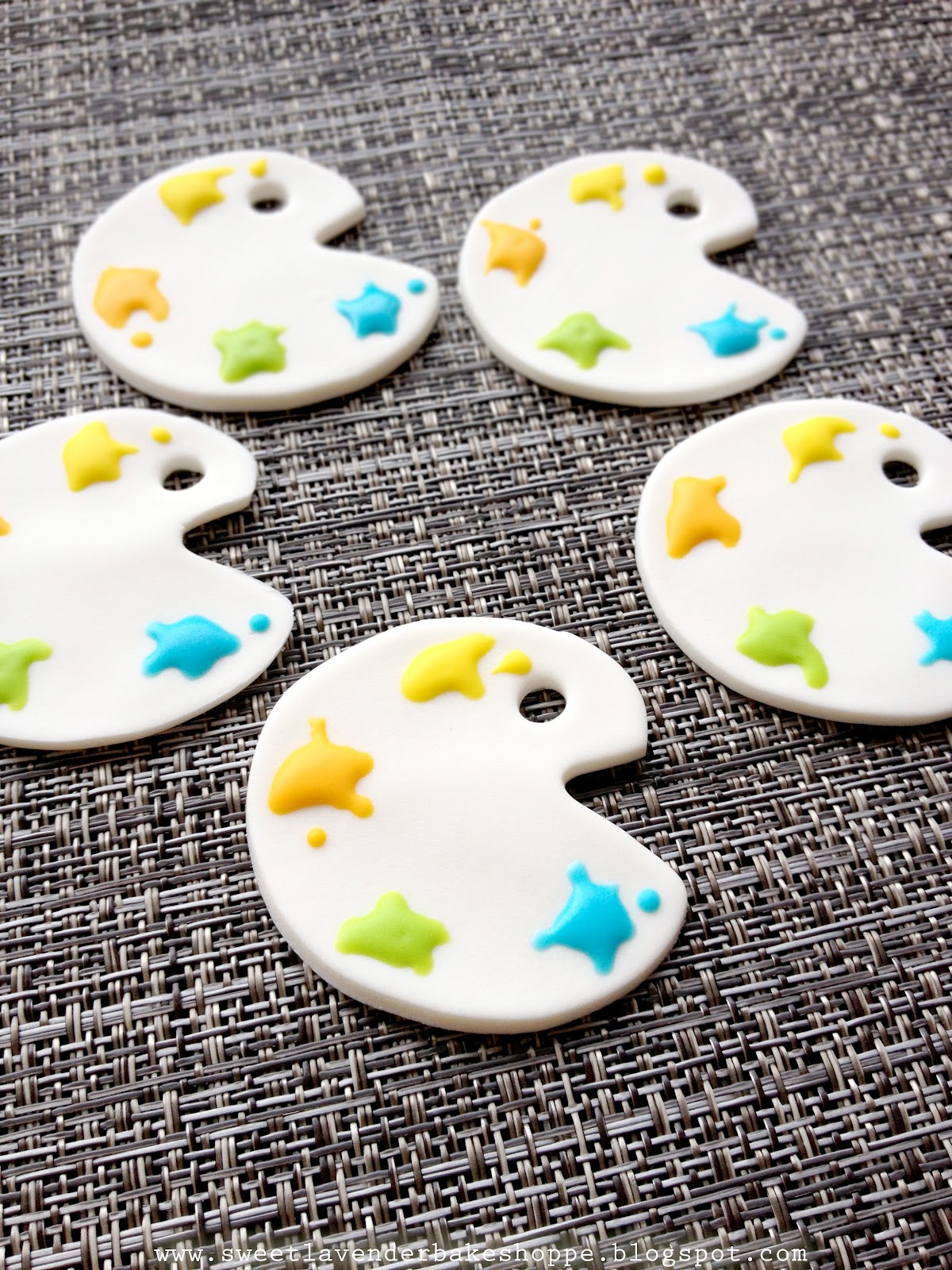 Sweet Lavender Bake Shoppe custom edible paint palettes + starting to feel back to normal...