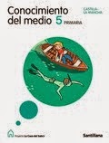 Libro digital Conocimiento del Medio 5º Primaria Santillana.