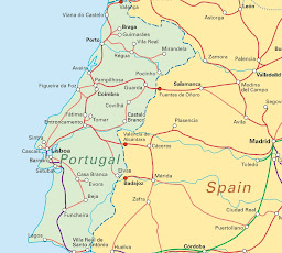 ⊛ Mapa de Portugal 🥇 Político & Físico ▷ Grande Para Imprimir
