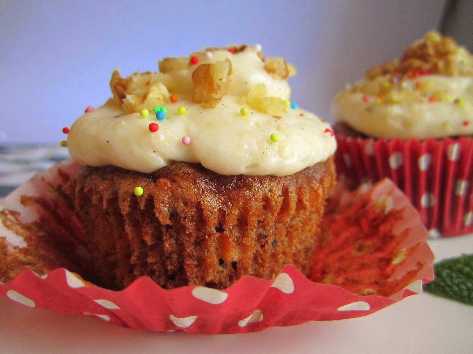 Cupcakes De Zanahoria Y Piña