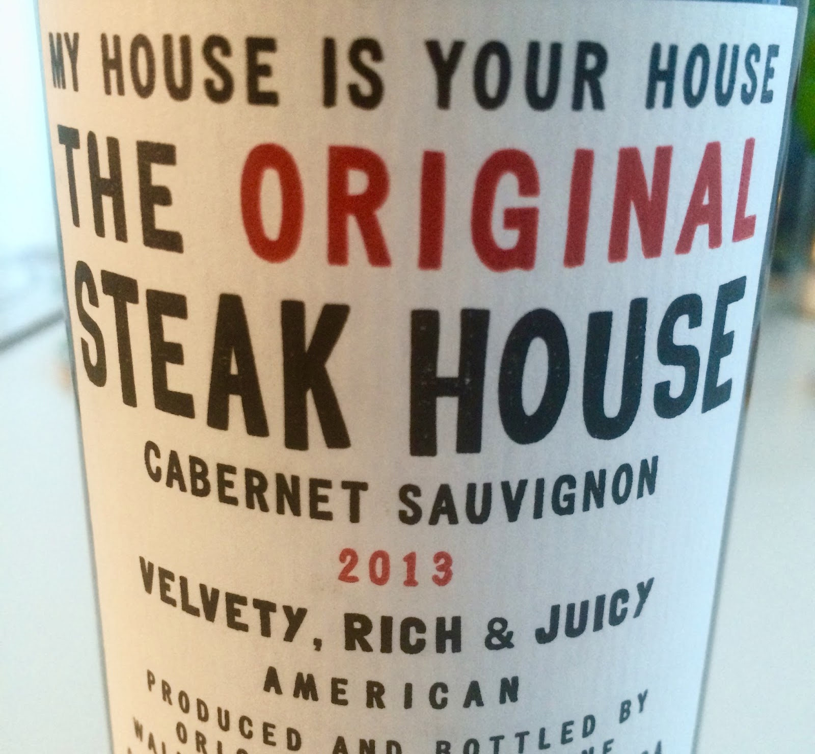 Johan P 2013 Original House Wine Sauvignon Steak House