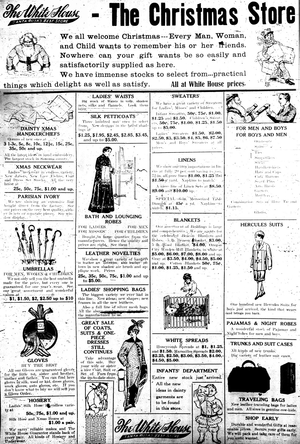 SALESMAN SANTA COMES TO SANTA ROSA | Santa Rosa History