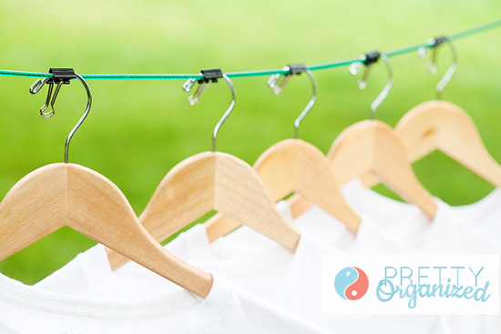 How to hang clothes on a washing line so they 'dry faster' and 'prevent  wrinkles