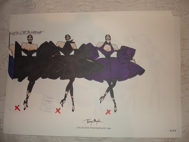 Thierry Mugler Sketches