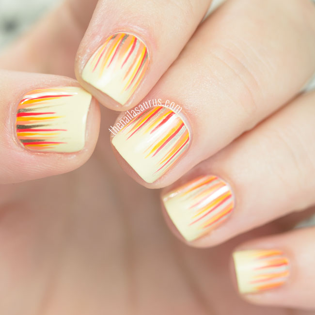 Waterfall Nails by The Nailasaurus