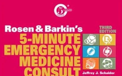 Rosen&Barkin Sổ tay Lâm sàng Cấp cứu 3e