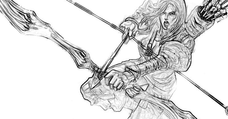 Mobile Legends Colouring Pages