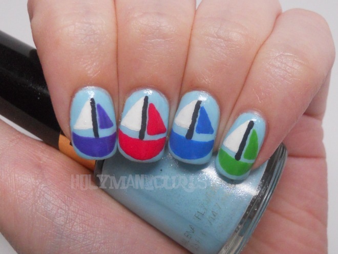 sailboat nails holy manicures summer sailboat nails sailboat nails holy manicures summer sailboat nails