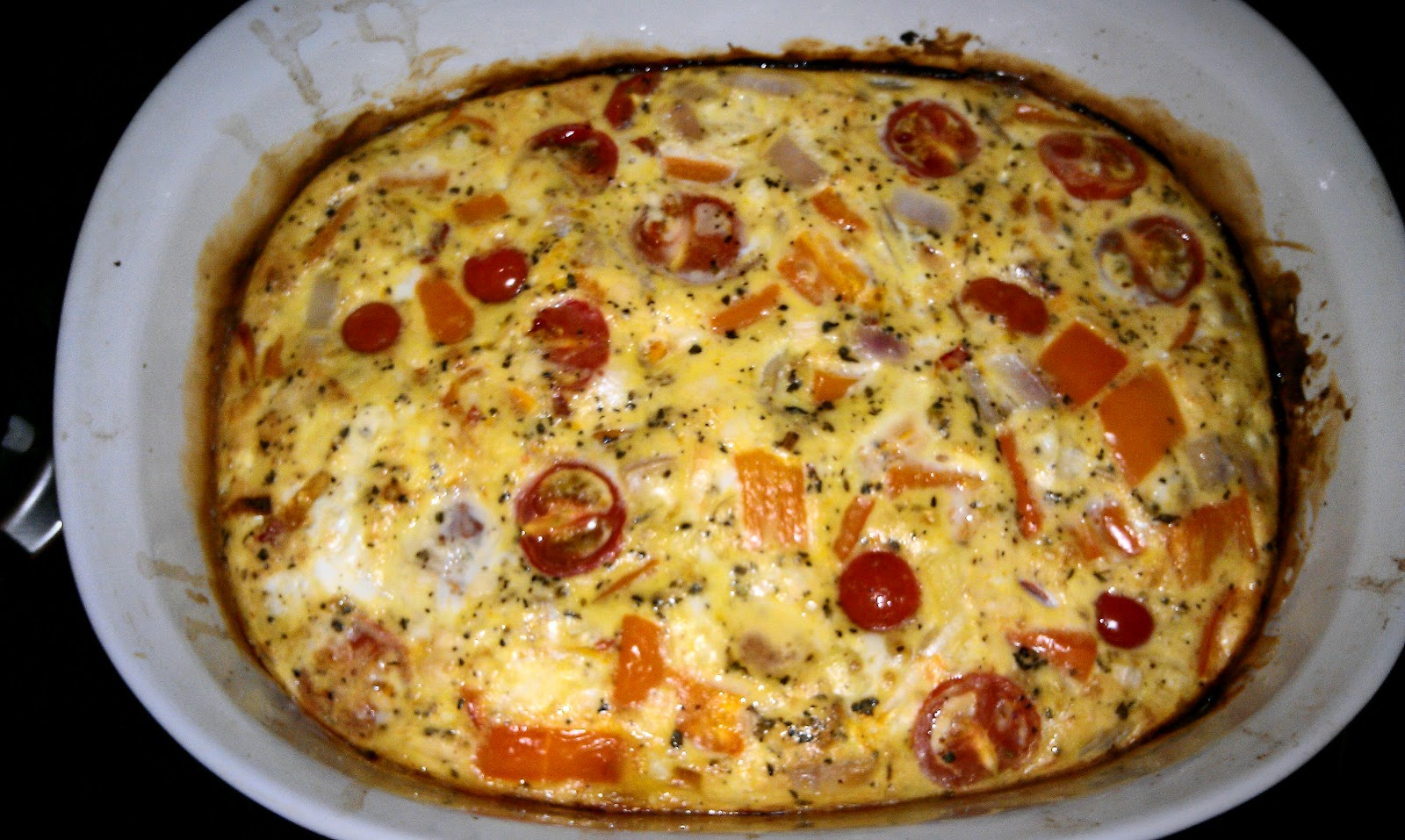 Recipes by Ryann Roasted Vegetable and Feta Egg Casserole