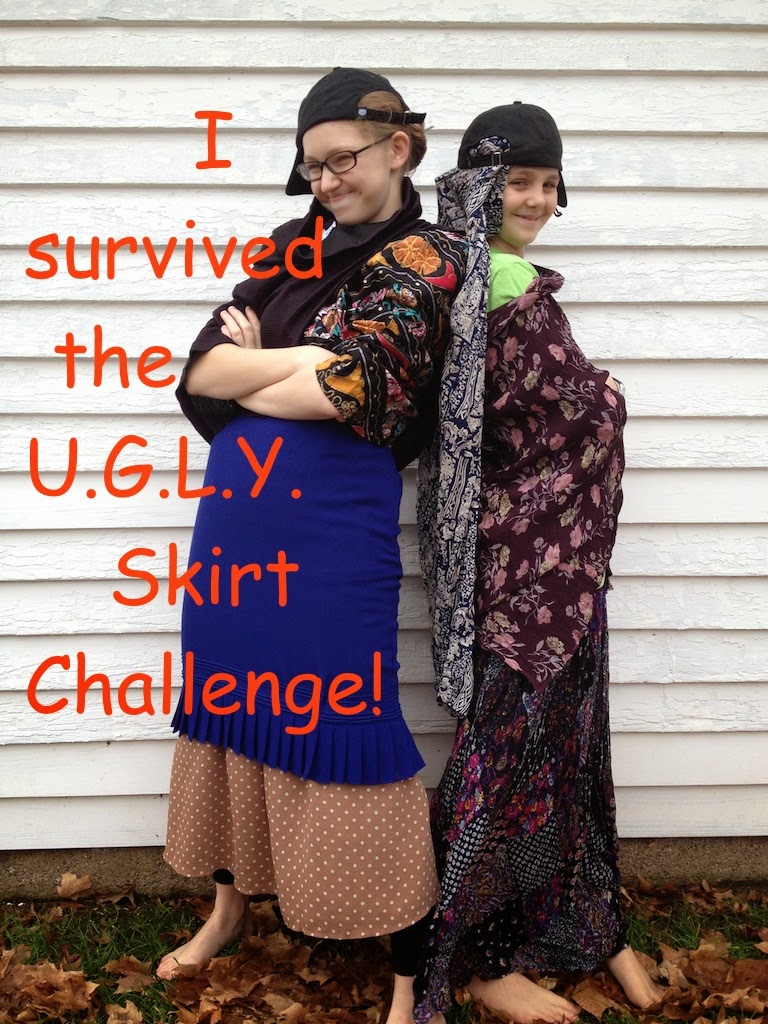 Carissa Knits UGLY Skirt Challenge
