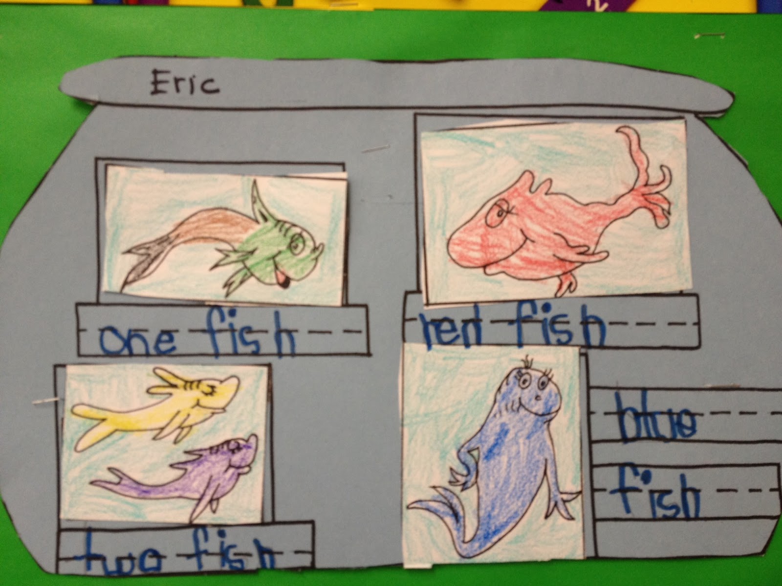 One Fish Two Fish...Red Fish Blue Fish - Apples & ABC's