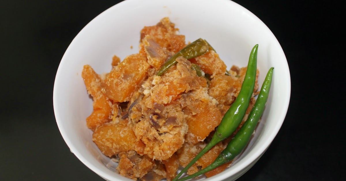 Simply Sangee Butternut squash coconut kootu. (parangi kai kootu)