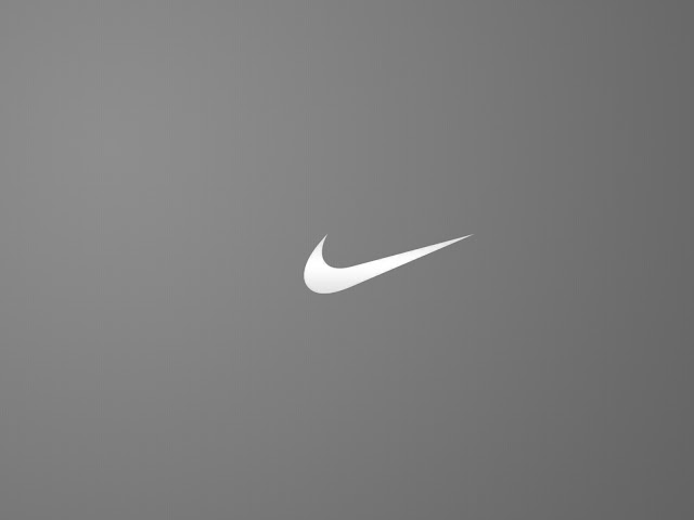 Nike Logo Greyscale Minimal HD Wallpaper