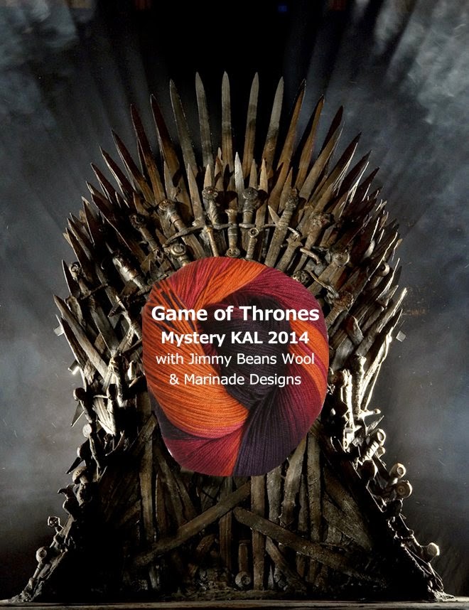 Jimmy Beans Wool Blog Game of Thrones Mystery KnitALong 2014!