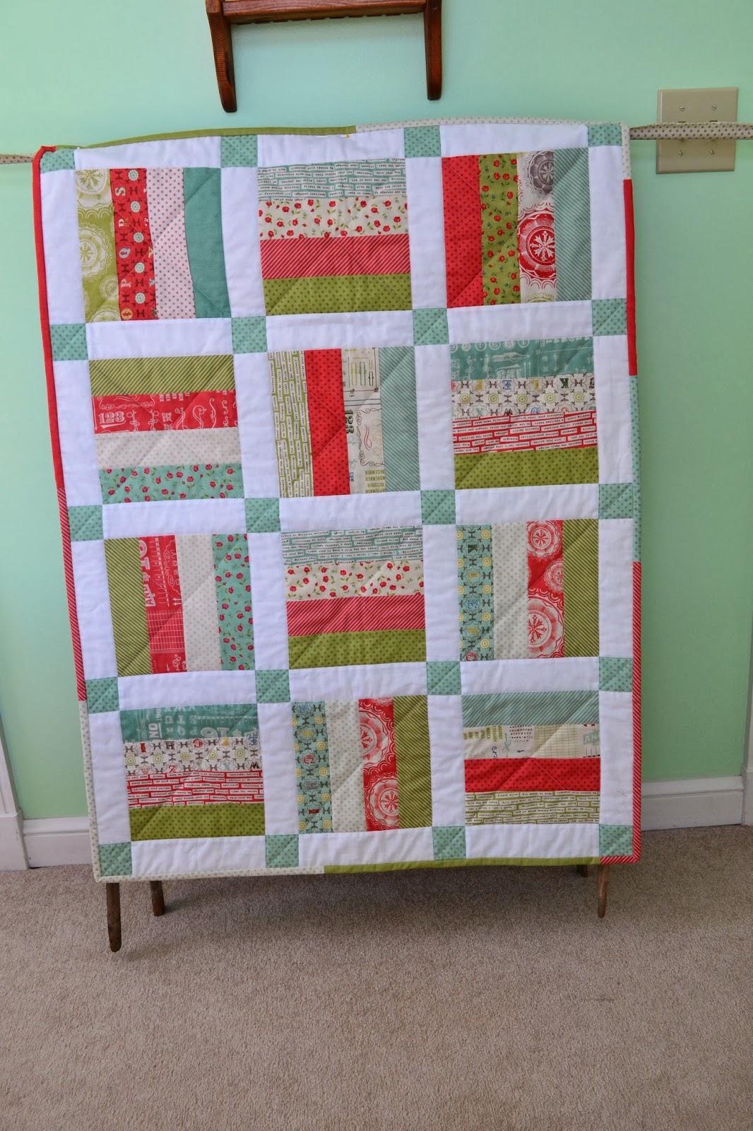 Closet Crafter Window Pane Quilt