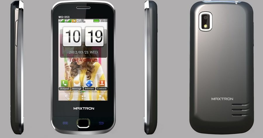 Maxtron MG353 Layar Sentuh 3,2inch Ponsel HP