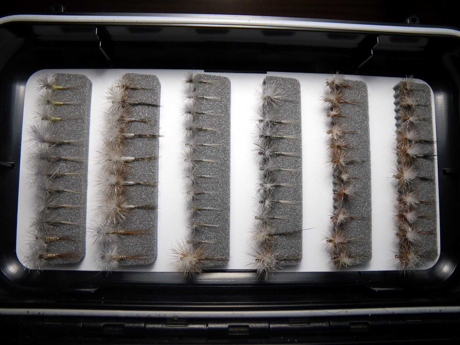 cp's fly fishing and fly tying Fly Box Organization