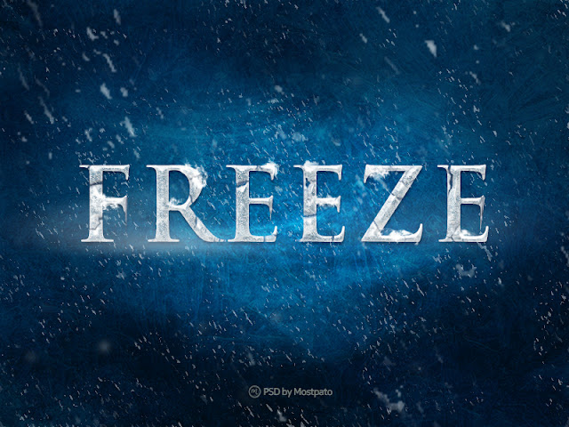 psd freeze free download text effect freebies psd frozen font free download