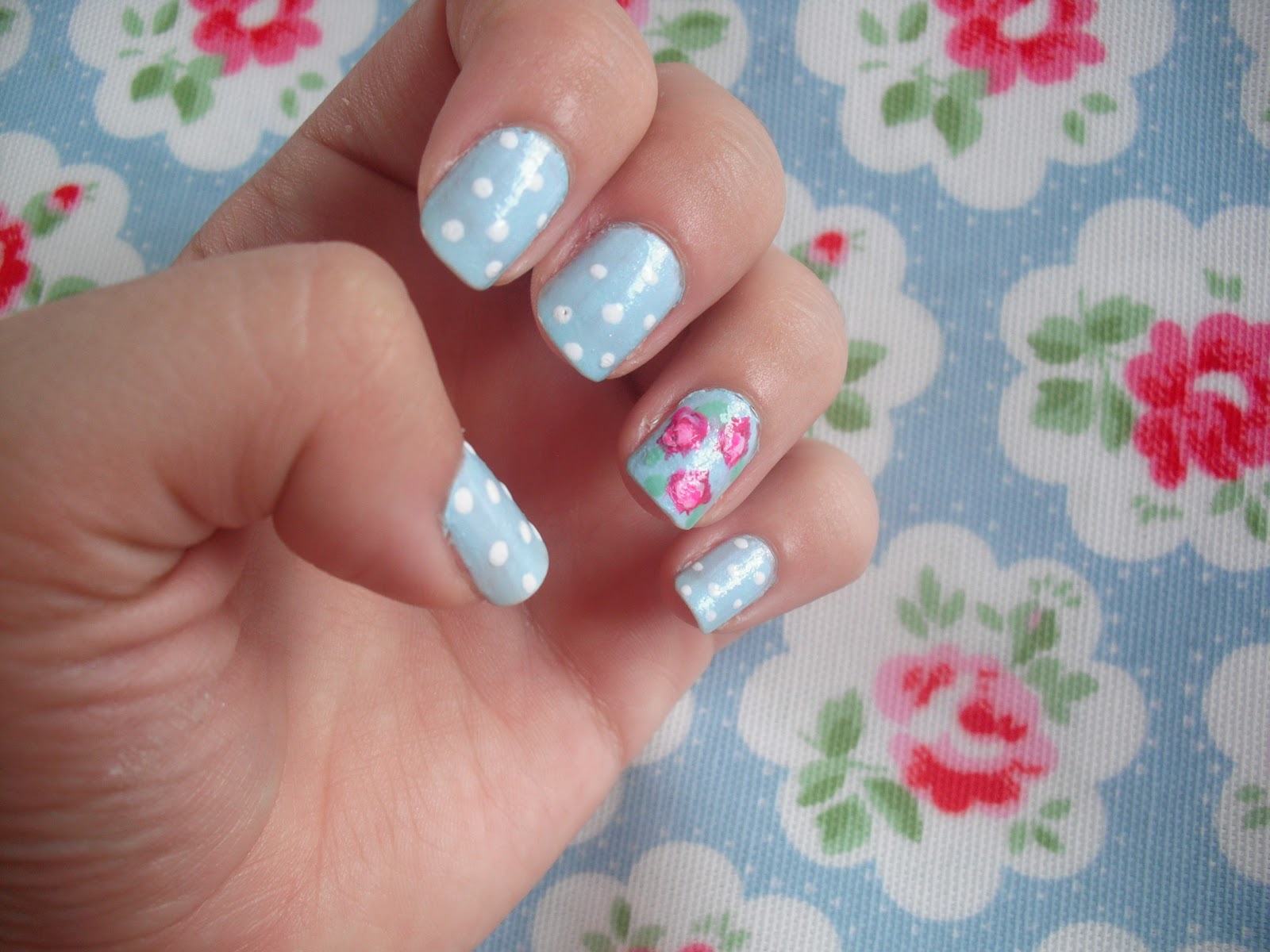 6. "Cath Kidston Inspired Nail Design Tutorial" - wide 6