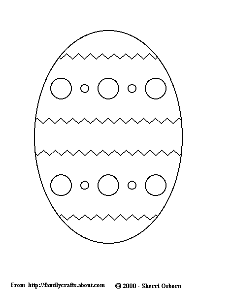 Gambar Coloring Pages Easter Eggs Kids 7 Mewarnai Telur Paskah