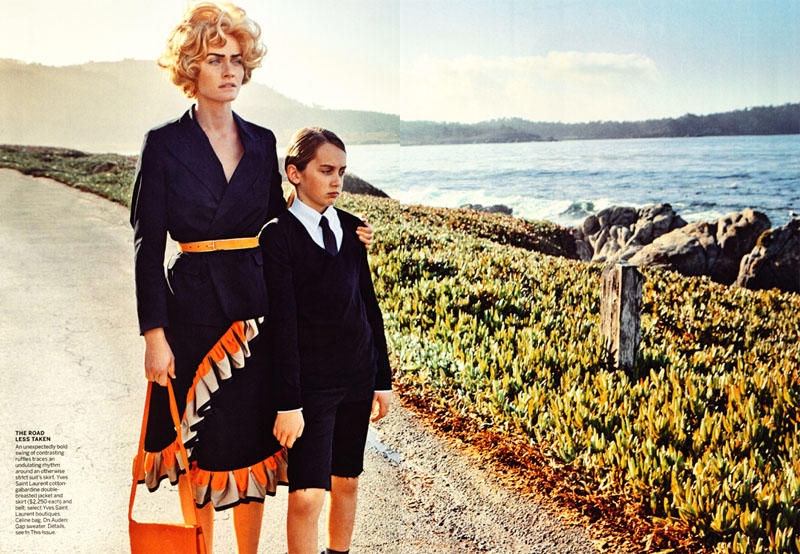 Model: Amber Valletta amber valletta vogue. Model: Amber Valletta