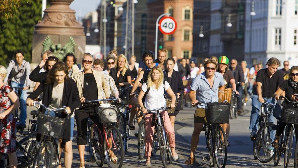 Kết quả hình ảnh cho Thành phố xe đạp copenhagen