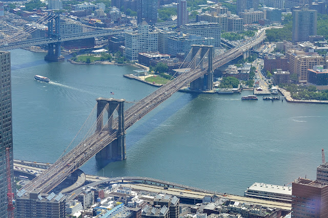 El Puente de Brooklyn y el Puente de Manhattan