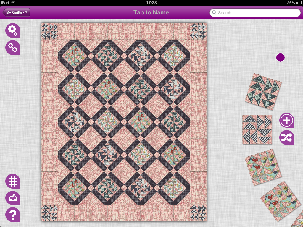 Lily's Quilts Quiltography a new iPad quilt design app