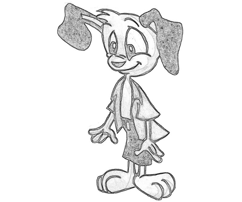 Peter Puppy Funny Coloring Pages peter-puppy-funny-coloring-pages