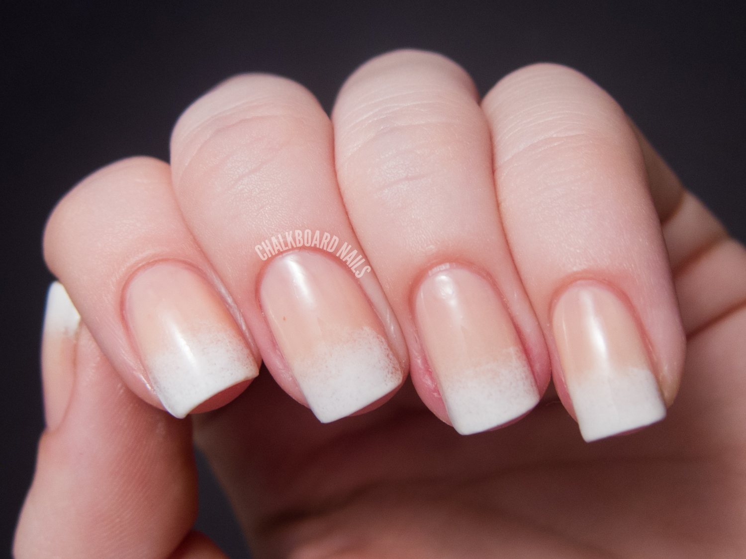9. Gradient French Nails - wide 7