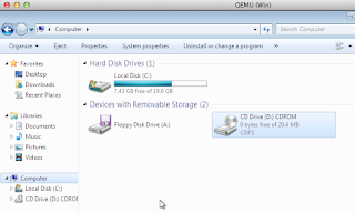 Qemu CD ROM, how to get files into Qemu guest