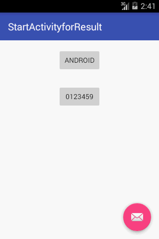 android-startactivityforresult-return-result