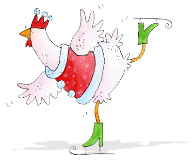 Chickenwings Frohliche Weihnachten Euch Allen