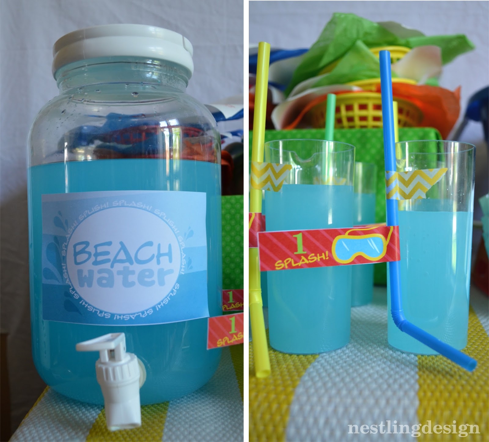 Nestling Beach Ball Pool Party Reveal! {New to the Shop}