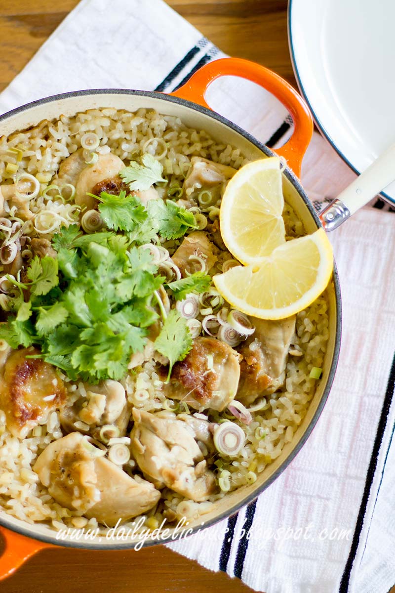 dailydelicious Lemongrass Chicken Rice