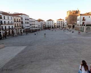 Plaza Mayor vista desde la escalinata del Ayuntamiento