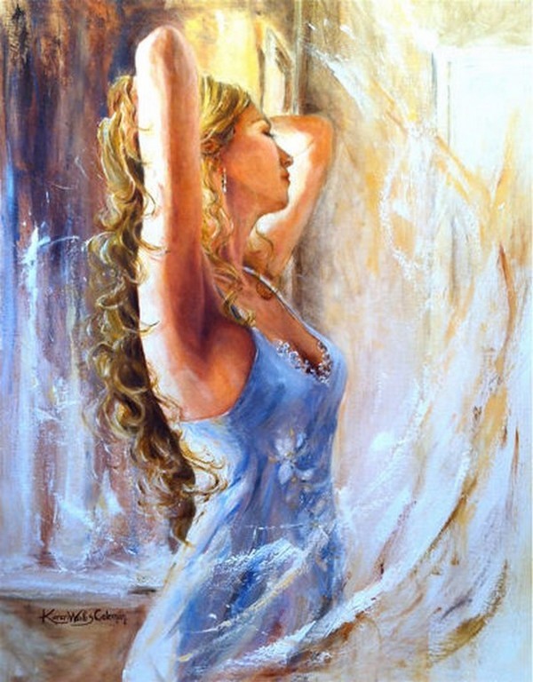 Обнаженная Женщина Картина Маслом Обнаженная Женщина Картина Маслом