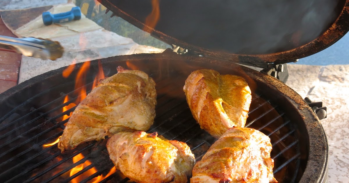 The Bee Cave Kitchen Tandoori Chicken on the Big Green Egg