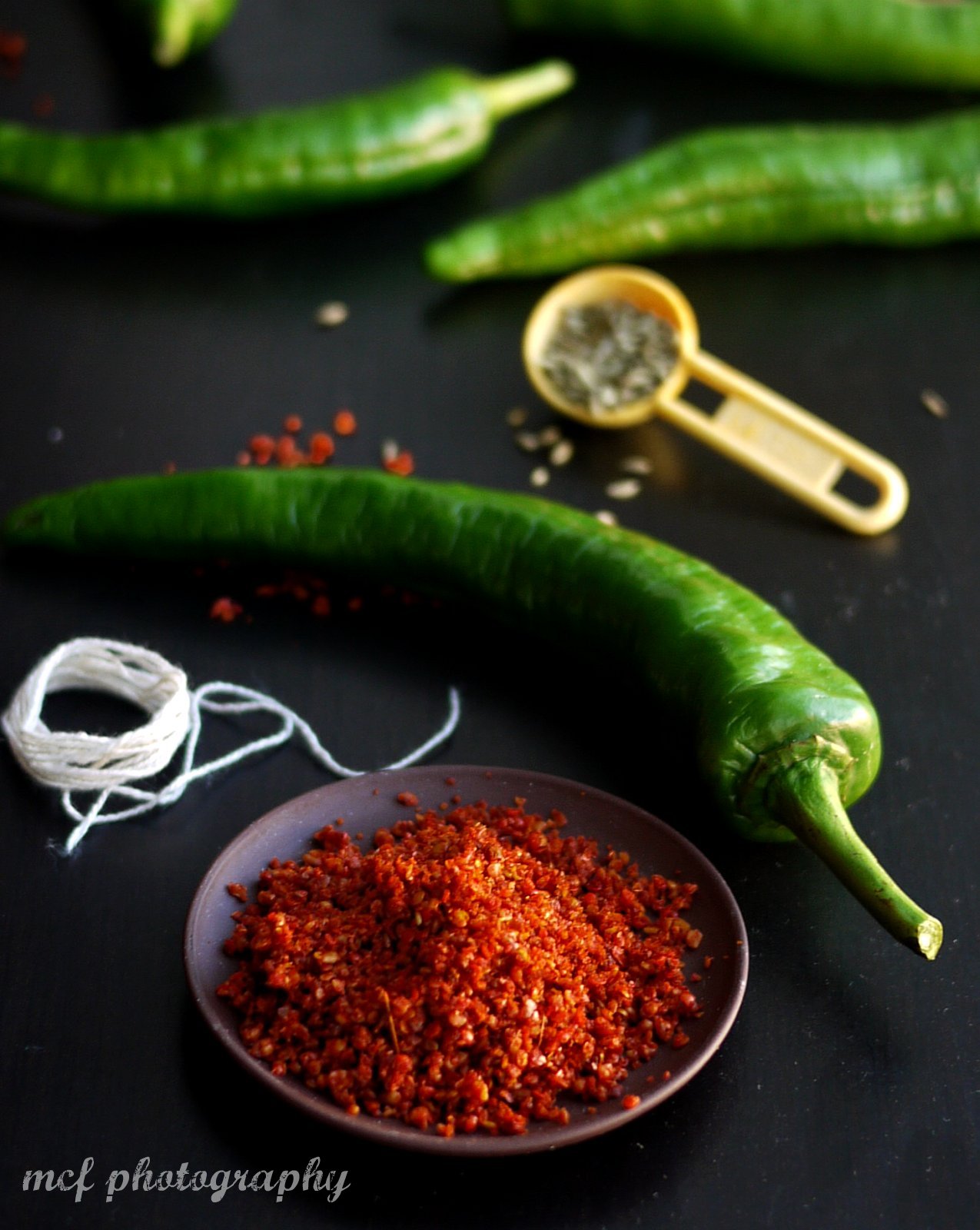 My.Creative.Flavors Big Green Chillis Stuffed & Pickled Indian Style