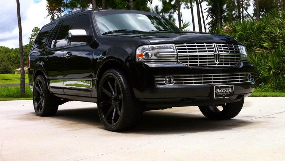 First Choice Wheels and Tires Lincoln Navigator with KMC Wheels 24
