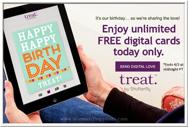 Unlimited Free Digital Cards from Treat