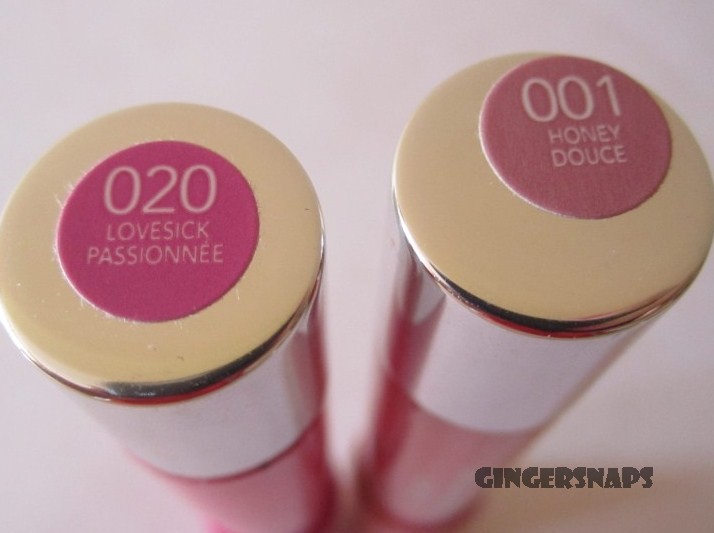 Revlon Just Bitten Balm StainsHoney Douce, Love Sick Passionnee