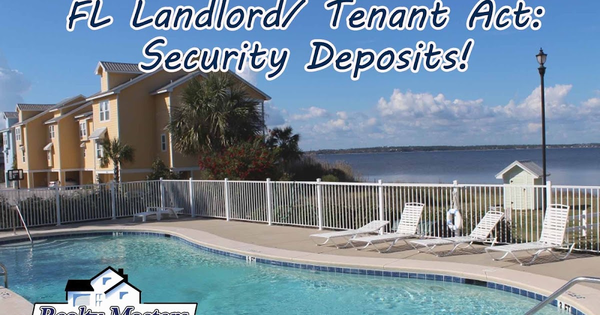 Landlord Tenant & Security Deposit in FL