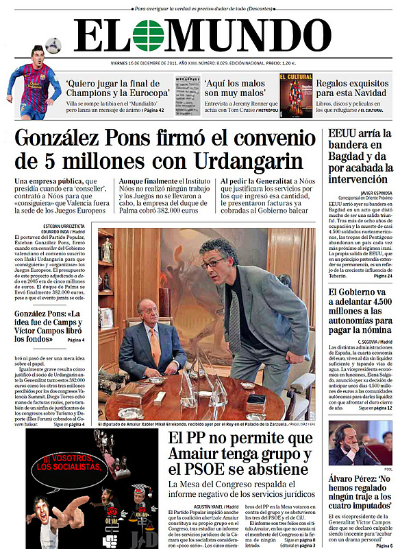 Rubalcaba, embustero y maligno